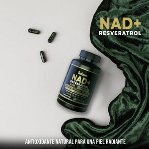NAD+ Resveratrol - Suplemento Antioxidante para Energía y Longevidad
