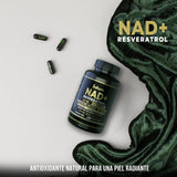 NAD+ Resveratrol - Suplemento Antioxidante para Energía y Longevidad